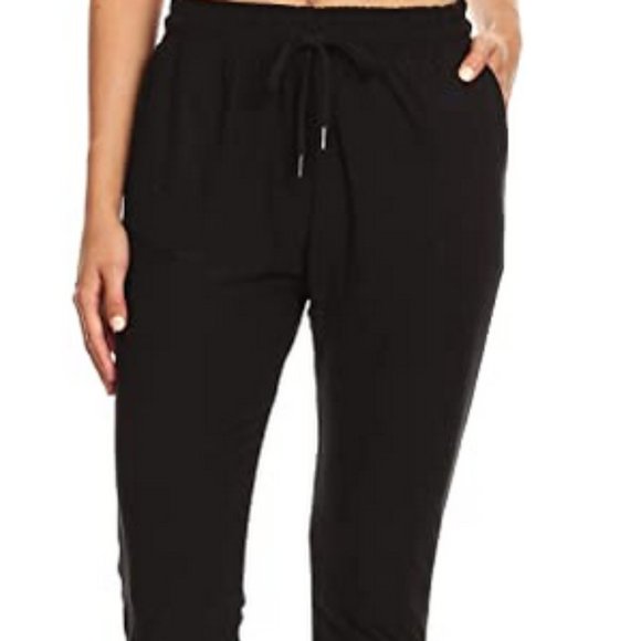 Juniors Soft Jogger Pants Drawstring Pockets